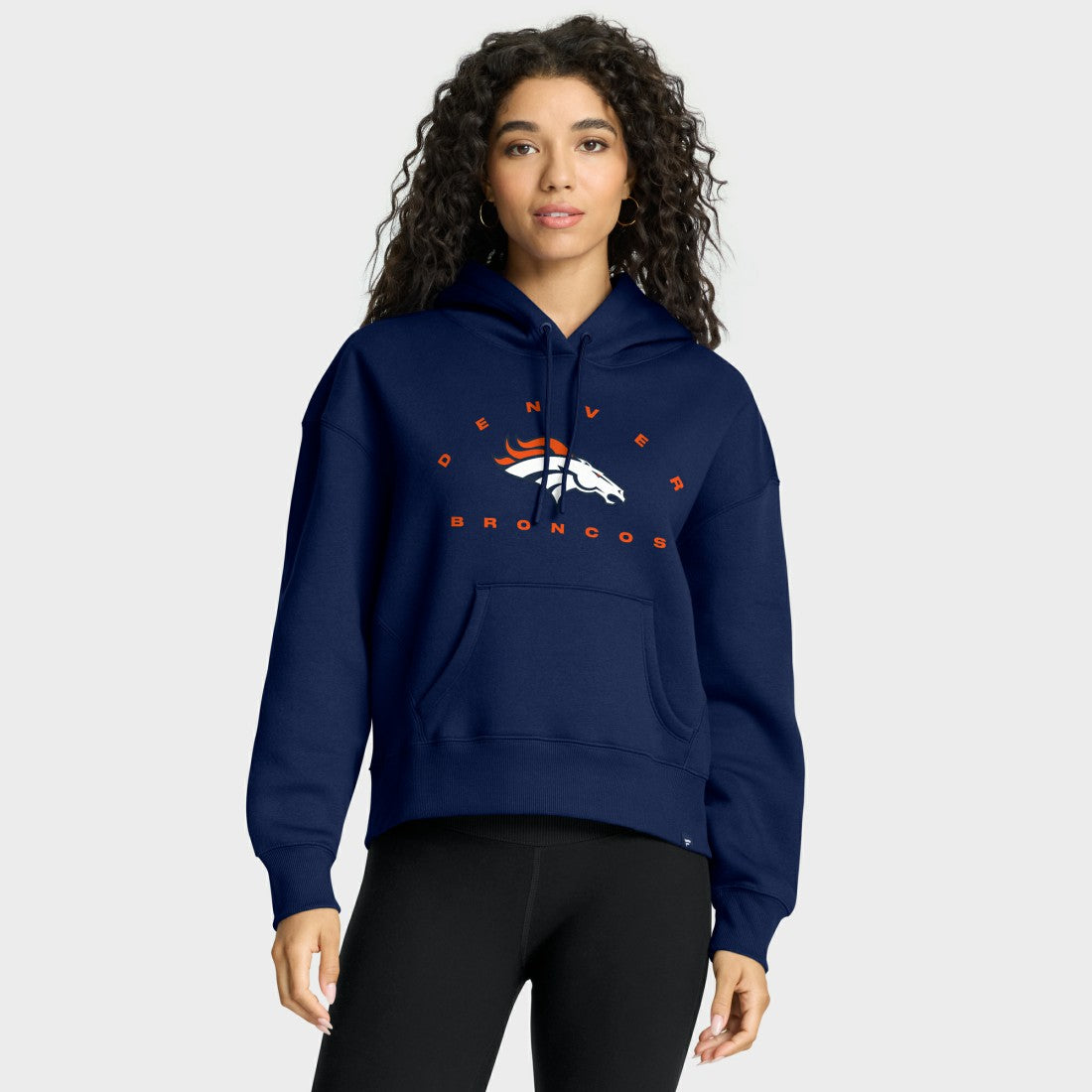 Denver Broncos Women's Eligible Receiver Legacy Pullover Hoodie Navy | Fanatics