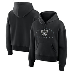 Las Vegas Raiders Women's Eligible Receiver Legacy Pullover Hoodie Black | Fanatics