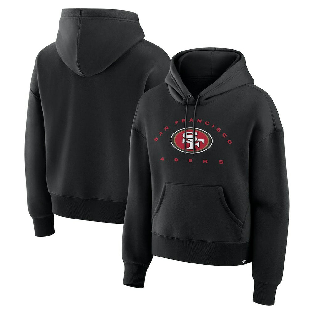 San Francisco 49ers Women's Eligible Receiver Legacy Pullover Hoodie Black | Fanatics