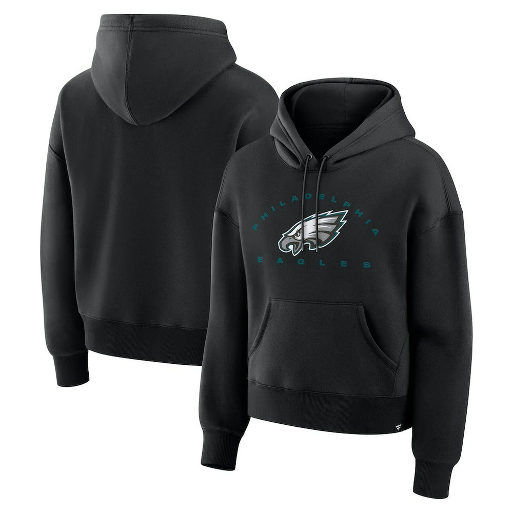 Philadelphia Eagles Women's Eligible Receiver Legacy Pullover Hoodie Black | Fanatics