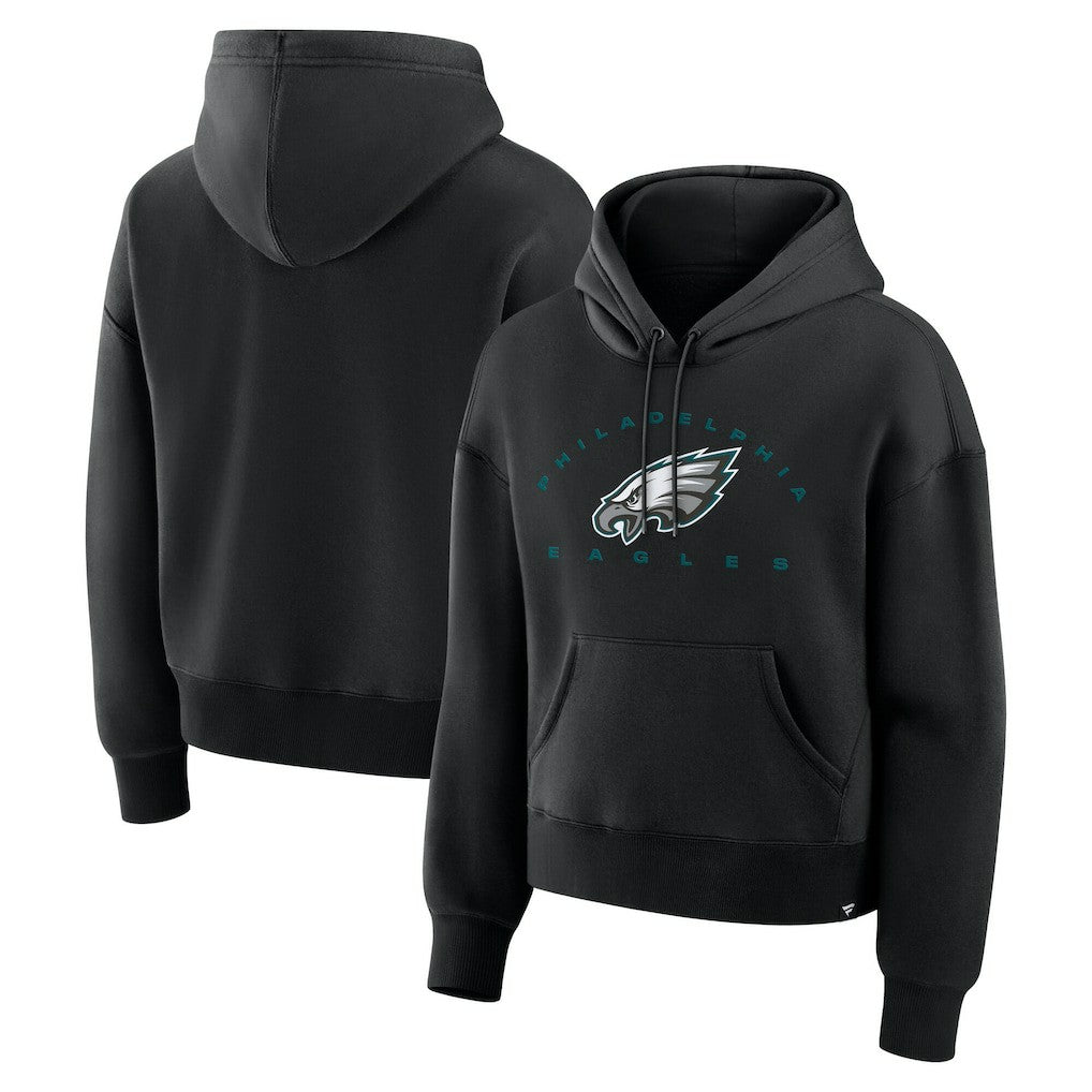 Philadelphia Eagles Women's Eligible Receiver Legacy Pullover Hoodie Black | Fanatics
