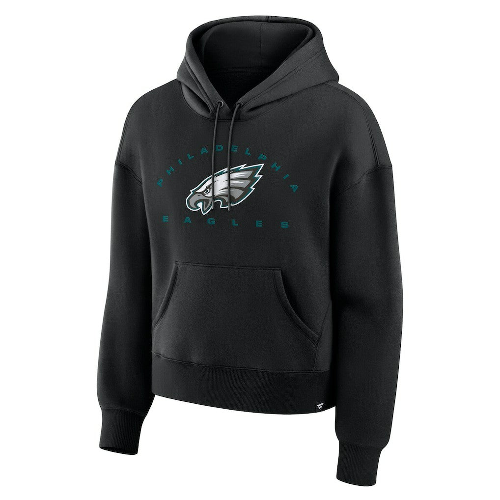 Philadelphia Eagles Women's Eligible Receiver Legacy Pullover Hoodie Black | Fanatics