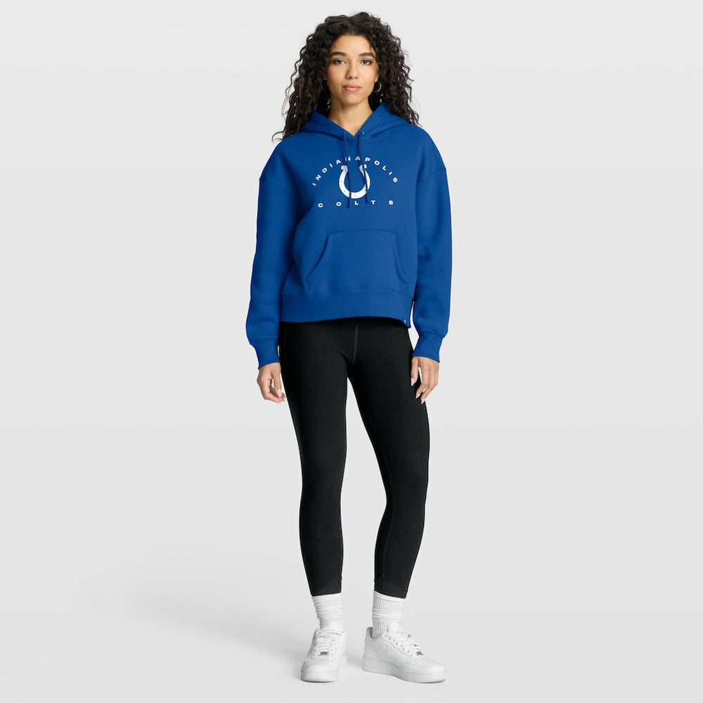 Indianapolis Colts Women's Eligible Receiver Legacy Pullover Hoodie Royal | Fanatics