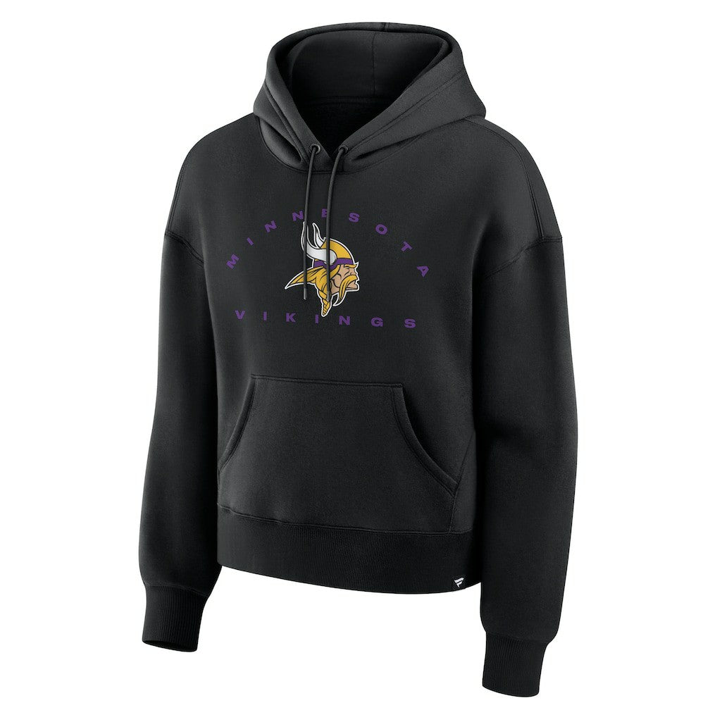 Minnesota Vikings Women's Eligible Receiver Legacy Pullover Hoodie Black | Fanatics