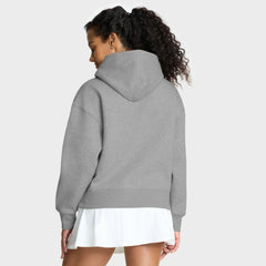 Houston Texans Women's Eligible Receiver Legacy Pullover Hoodie Heather Gray | Fanatics