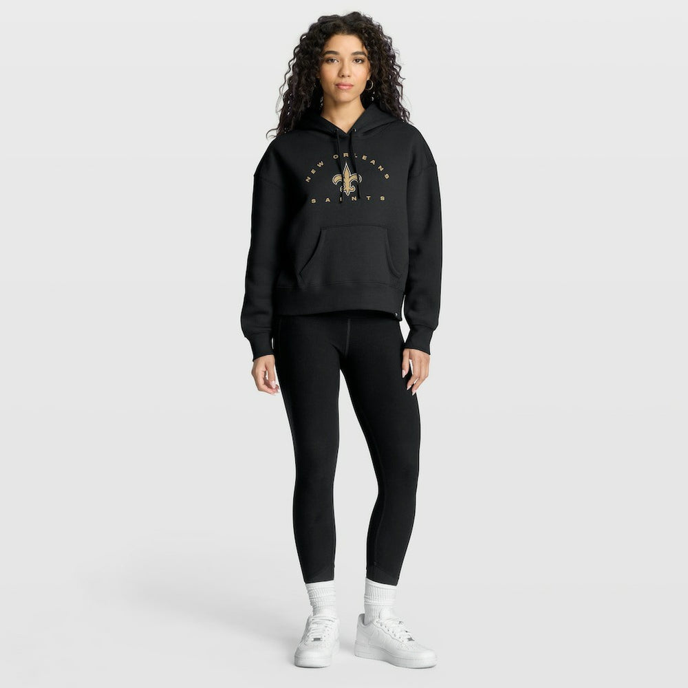 New Orleans Saints Women's Eligible Receiver Legacy Pullover Hoodie Black | Fanatics
