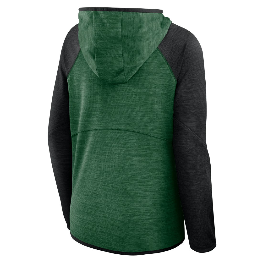 New York Jets Women's Redzone End Around Pass Raglan Full-Zip Hoodie Green/Black | Fanatics