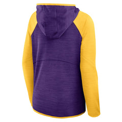 Minnesota Vikings Women's Redzone End Around Pass Raglan Full-Zip Hoodie Purple/Gold | Fanatics