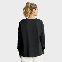 Atlanta Falcons Women's Hometown Legacy Long Sleeve T-Shirt Black | Fanatics