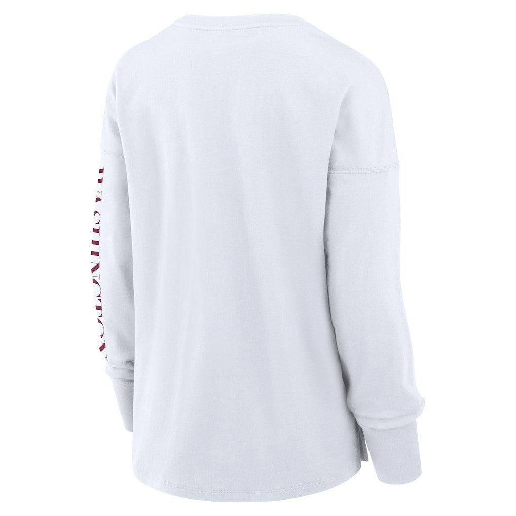 Washington Commanders Women's Hometown Legacy Long Sleeve T-Shirt White | Fanatics