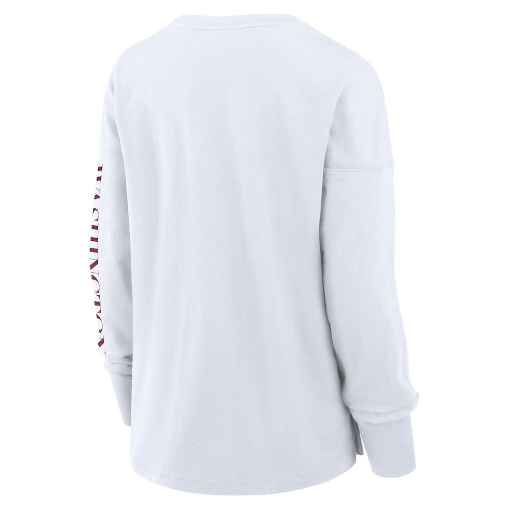 Washington Commanders Women's Hometown Legacy Long Sleeve T-Shirt White | Fanatics