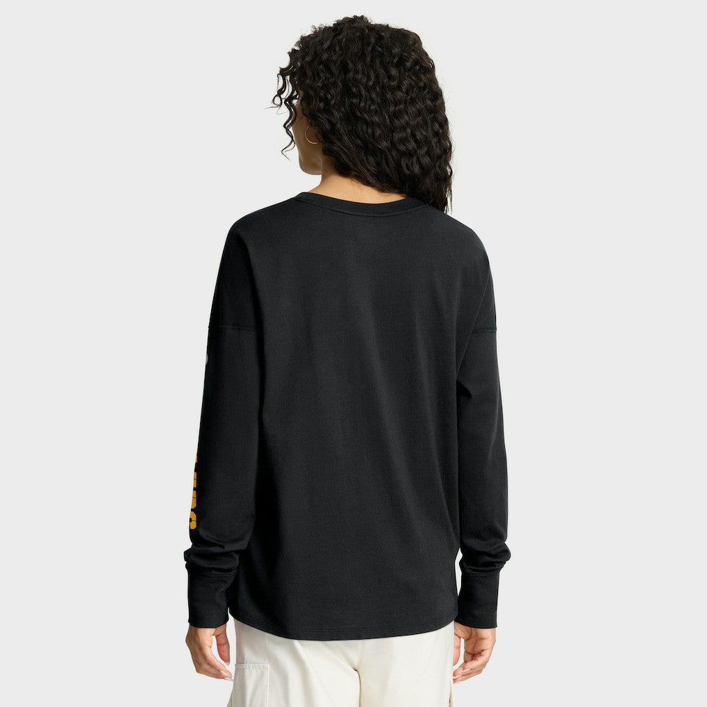 Pittsburgh Steelers Women's Hometown Legacy Long Sleeve T-Shirt Black | Fanatics