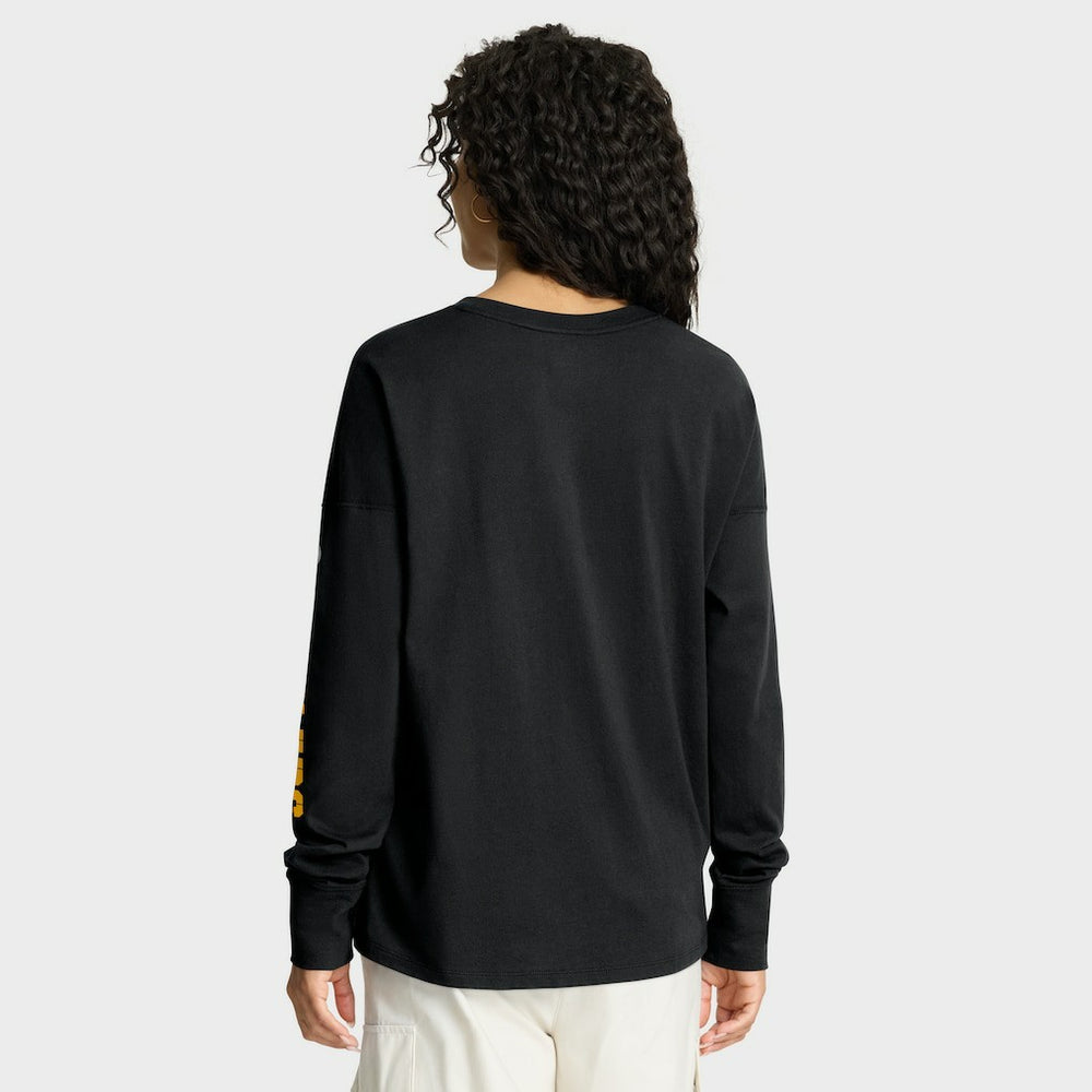 Pittsburgh Steelers Women's Hometown Legacy Long Sleeve T-Shirt Black | Fanatics