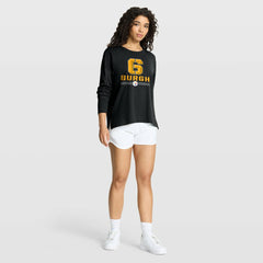 Pittsburgh Steelers Women's Hometown Legacy Long Sleeve T-Shirt Black | Fanatics