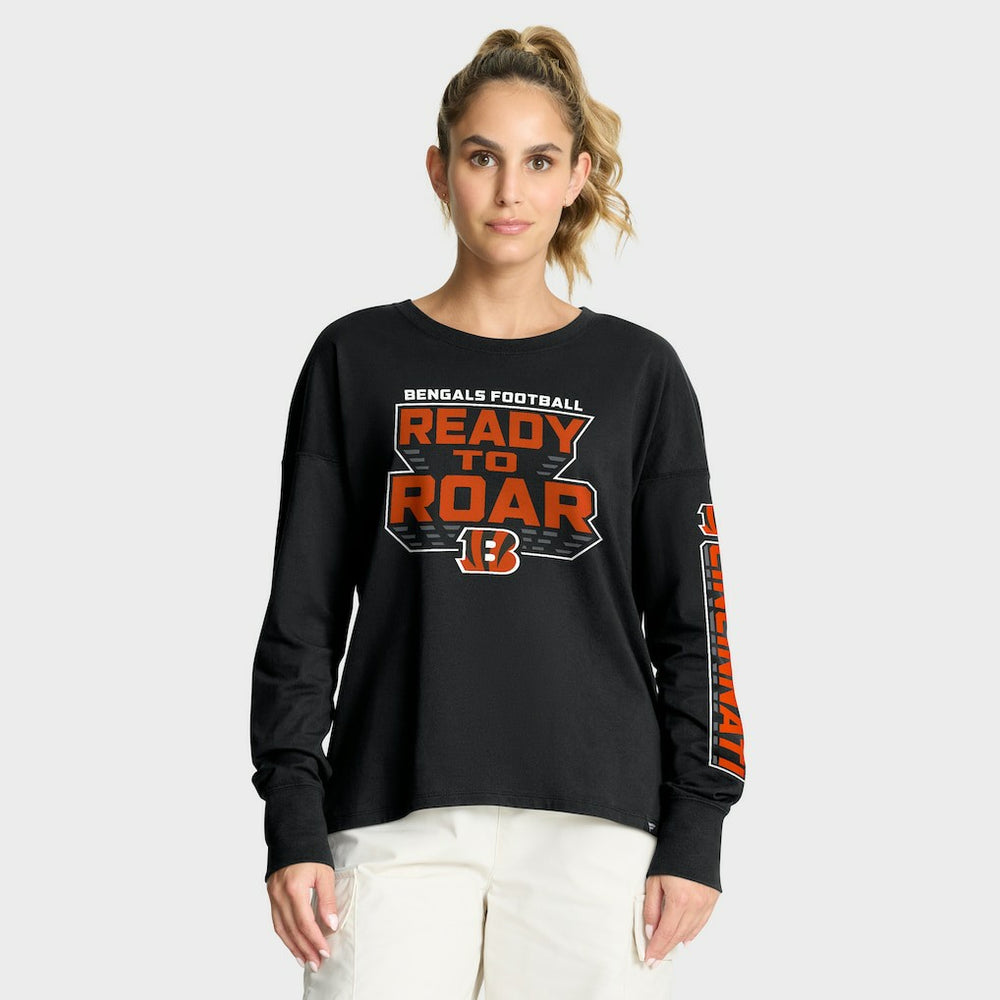 Cincinnati Bengals Women's Hometown Legacy Long Sleeve T-Shirt Black | Fanatics
