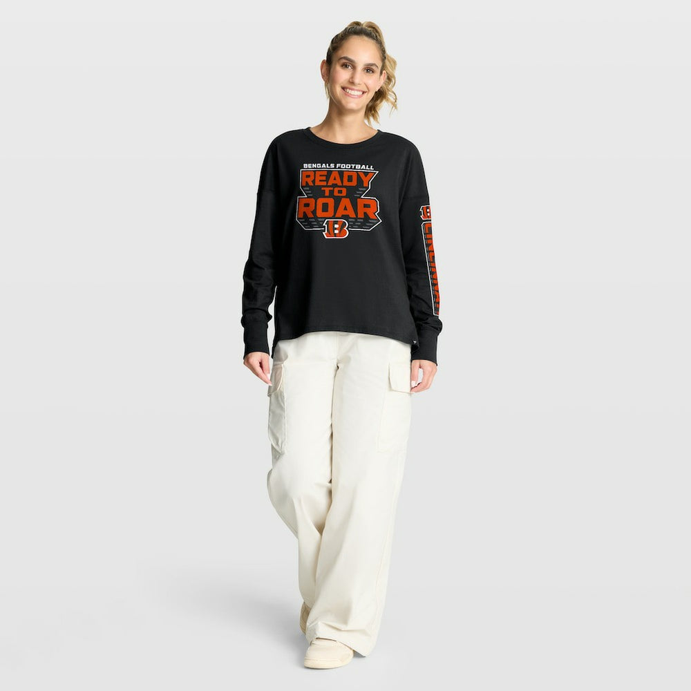 Cincinnati Bengals Women's Hometown Legacy Long Sleeve T-Shirt Black | Fanatics