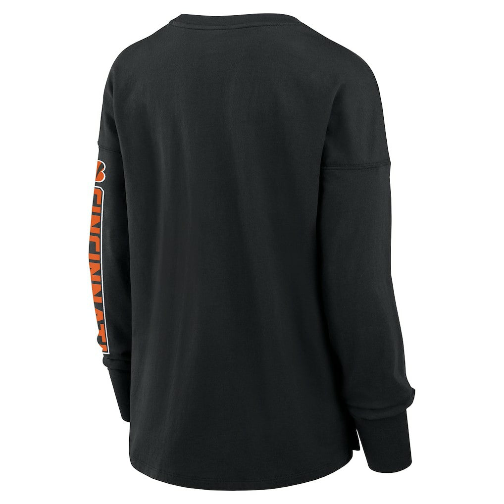 Cincinnati Bengals Women's Hometown Legacy Long Sleeve T-Shirt Black | Fanatics