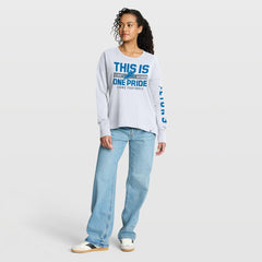 Detroit Lions Women's Hometown Legacy Long Sleeve T-Shirt White | Fanatics