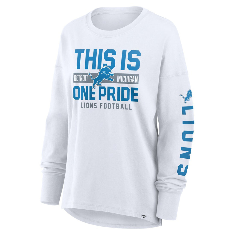 Detroit Lions Women's Hometown Legacy Long Sleeve T-Shirt White | Fanatics