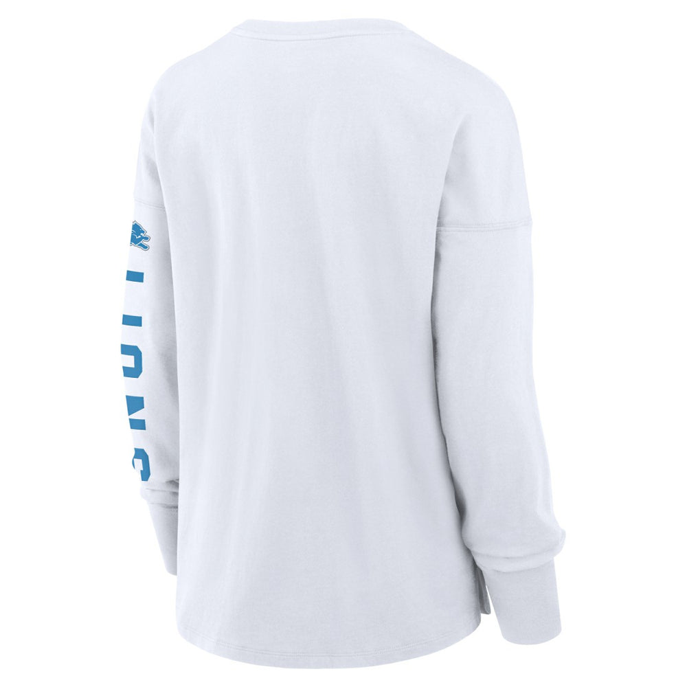 Detroit Lions Women's Hometown Legacy Long Sleeve T-Shirt White | Fanatics