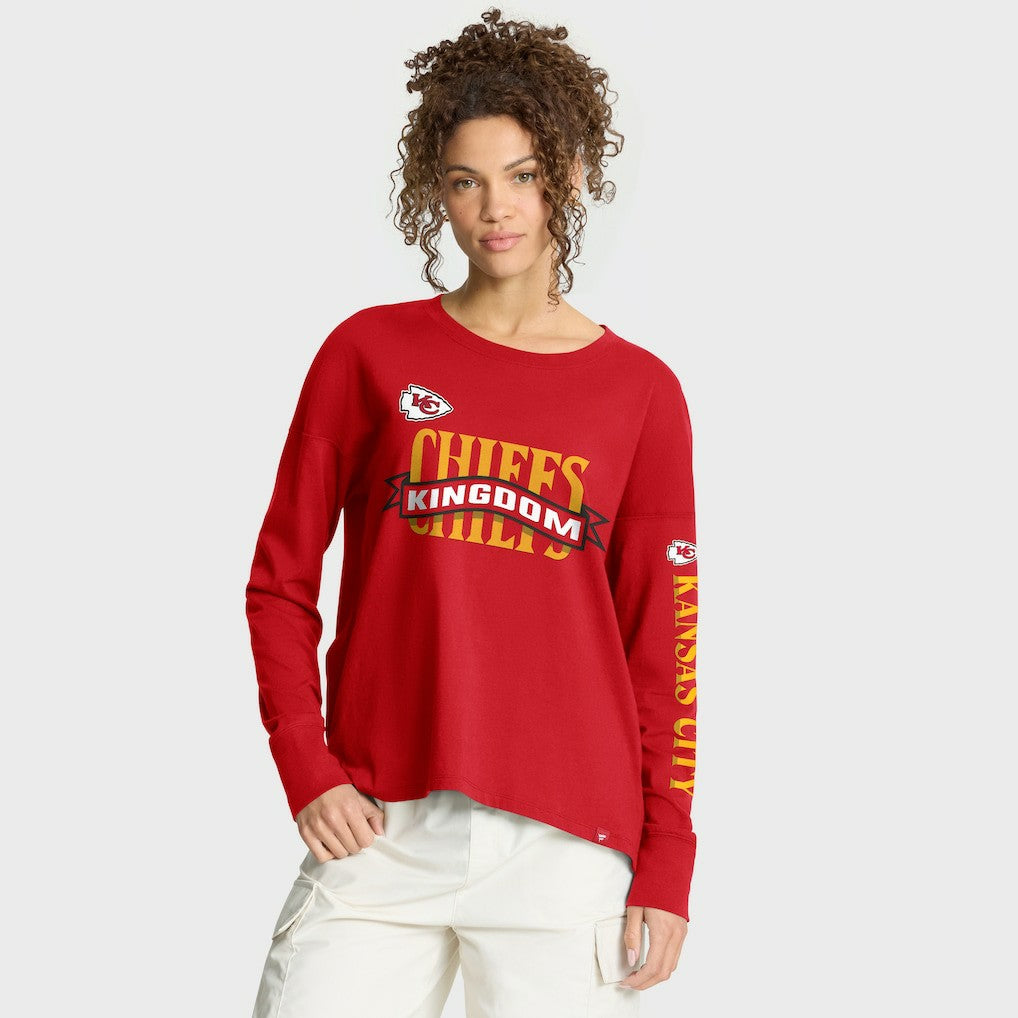 Kansas City Chiefs Women's Hometown Legacy Long Sleeve T-Shirt Red | Fanatics