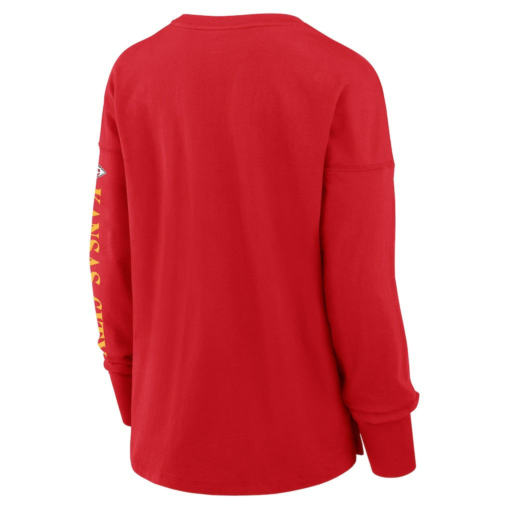 Kansas City Chiefs Women's Hometown Legacy Long Sleeve T-Shirt Red | Fanatics