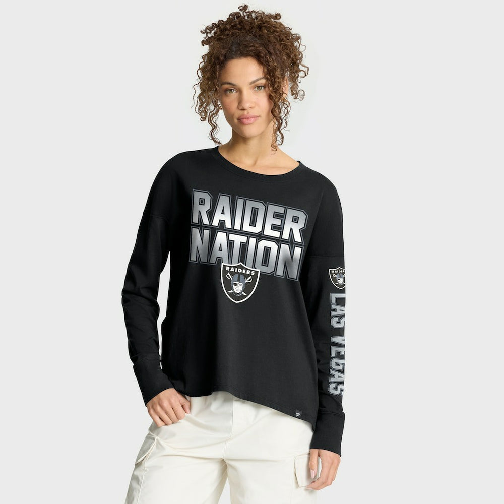 Las Vegas Raiders Women's Hometown Legacy Long Sleeve T-Shirt Black | Fanatics