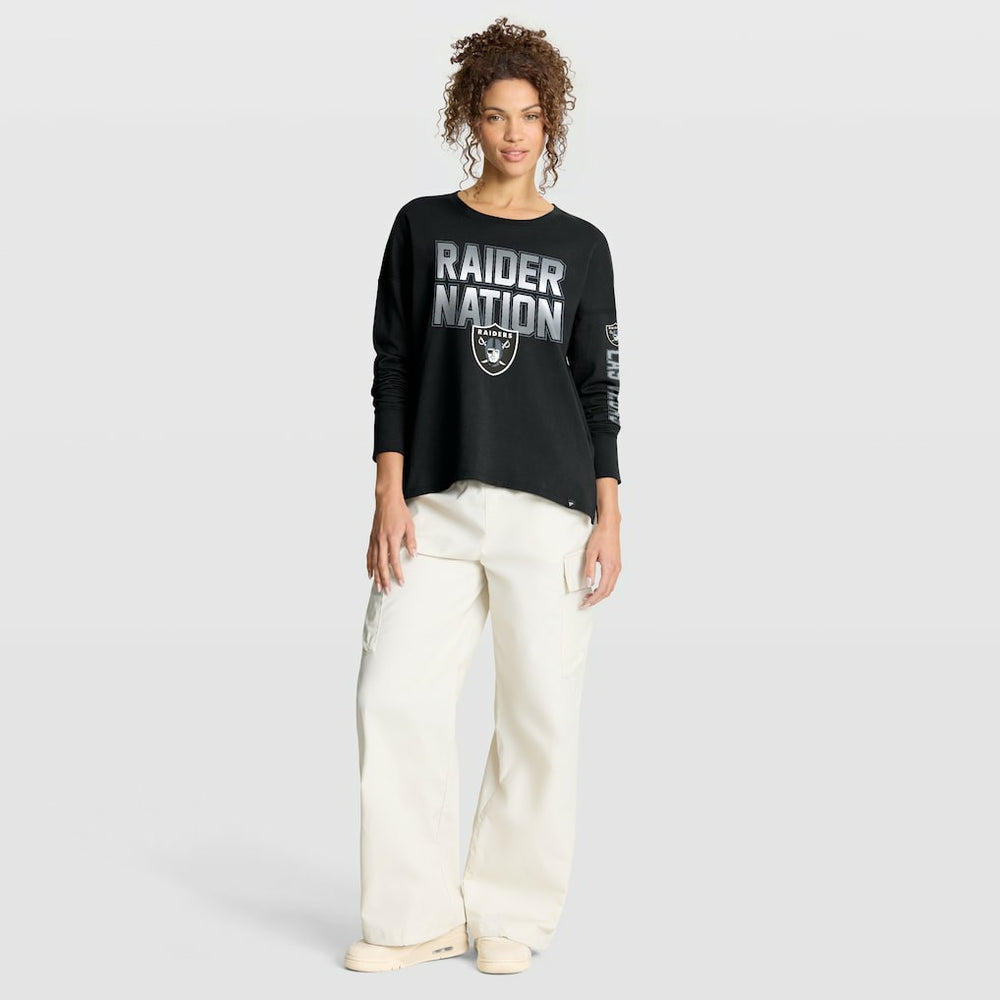 Las Vegas Raiders Women's Hometown Legacy Long Sleeve T-Shirt Black | Fanatics