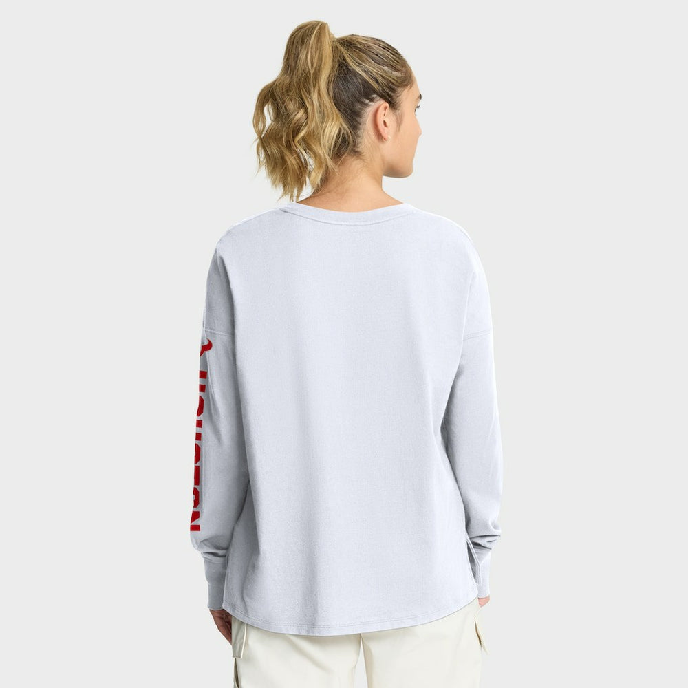 Houston Texans Women's Hometown Legacy Long Sleeve T-Shirt White | Fanatics