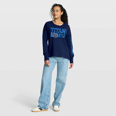 Tennessee Titans Women's Hometown Legacy Long Sleeve T-Shirt Navy | Fanatics