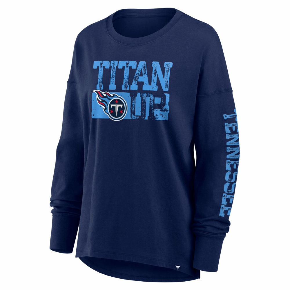Tennessee Titans Women's Hometown Legacy Long Sleeve T-Shirt Navy | Fanatics