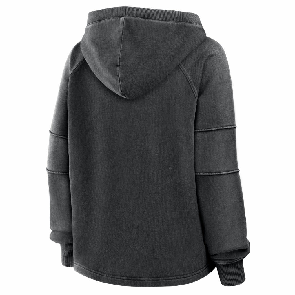 Cincinnati Bengals Women's Oversized Raglan Gridiron Hoodie Black | Fanatics