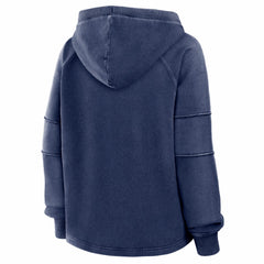 Denver Broncos Women's Oversized Raglan Gridiron Hoodie Navy | Fanatics