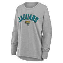 Jacksonville Jaguars Women's Hometown Legacy Long Sleeve T-Shirt Heather Gray | Fanatics