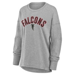 Atlanta Falcons Women's Hometown Legacy Long Sleeve T-Shirt Heather Gray | Fanatics