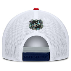 Washington Capitals Fanatics Authentic Pro Rink A-Frame Adjustable Hat - Navy/White - NHL