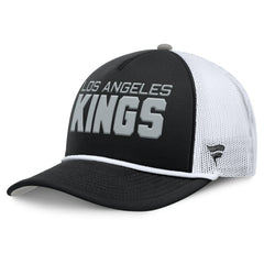 Los Angeles Kings Fanatics Authentic Pro Rink A-Frame Adjustable Hat - Black/White - NHL
