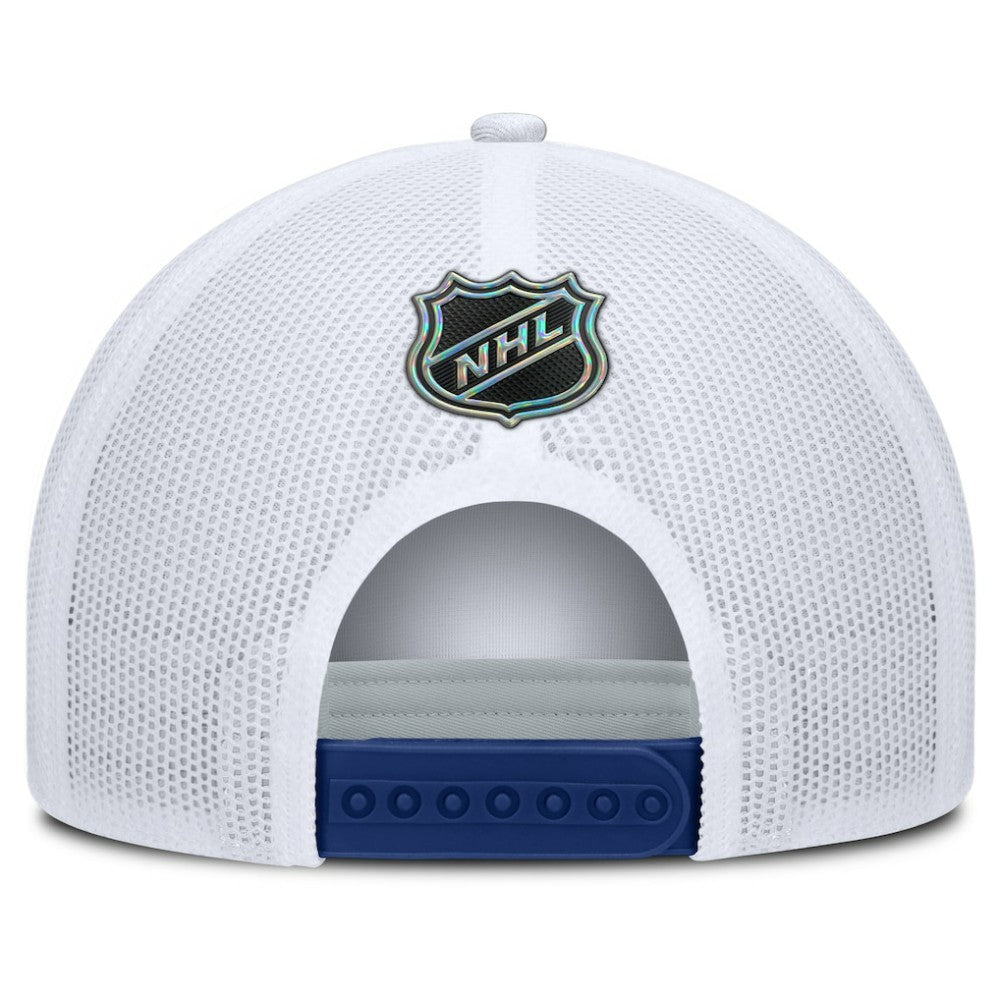 Toronto Maple Leafs Fanatics Authentic Pro Rink A-Frame Adjustable Hat - Blue/White - NHL