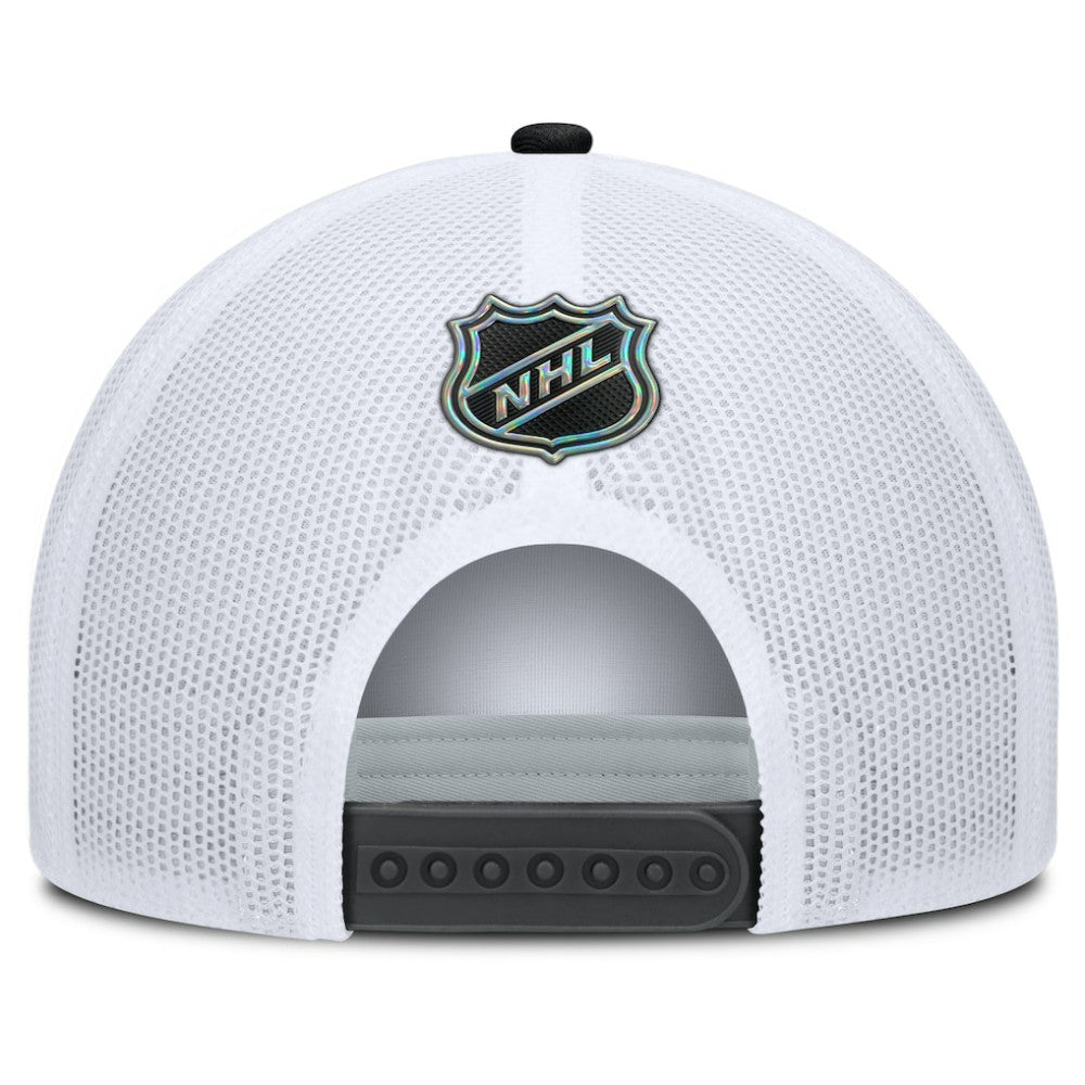 Vegas Golden Knights Fanatics Authentic Pro Rink A-Frame Adjustable Hat - Charcoal/White - NHL