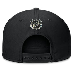 Pittsburgh Penguins Fanatics Authentic Pro Rink Team Code Snapback Hat - Black - NHL