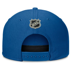 St. Louis Blues Fanatics Authentic Pro Rink Team Code Snapback Hat - Blue - NHL