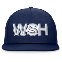 Washington Capitals Fanatics Authentic Pro Rink Team Code Snapback Hat - Navy - NHL