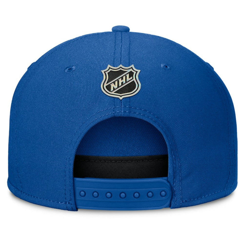Buffalo Sabres Fanatics Authentic Pro Rink Team Code Snapback Hat - Royal - NHL