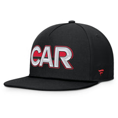 Carolina Hurricanes Fanatics Authentic Pro Rink Team Code Snapback Hat - Black - NHL