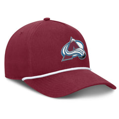 Colorado Avalanche Fanatics Authentic Pro Rink Roper A-Frame Adjustable Hat - Burgundy - NHL