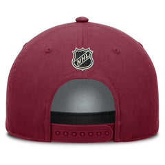 Colorado Avalanche Fanatics Authentic Pro Rink Roper A-Frame Adjustable Hat - Burgundy - NHL