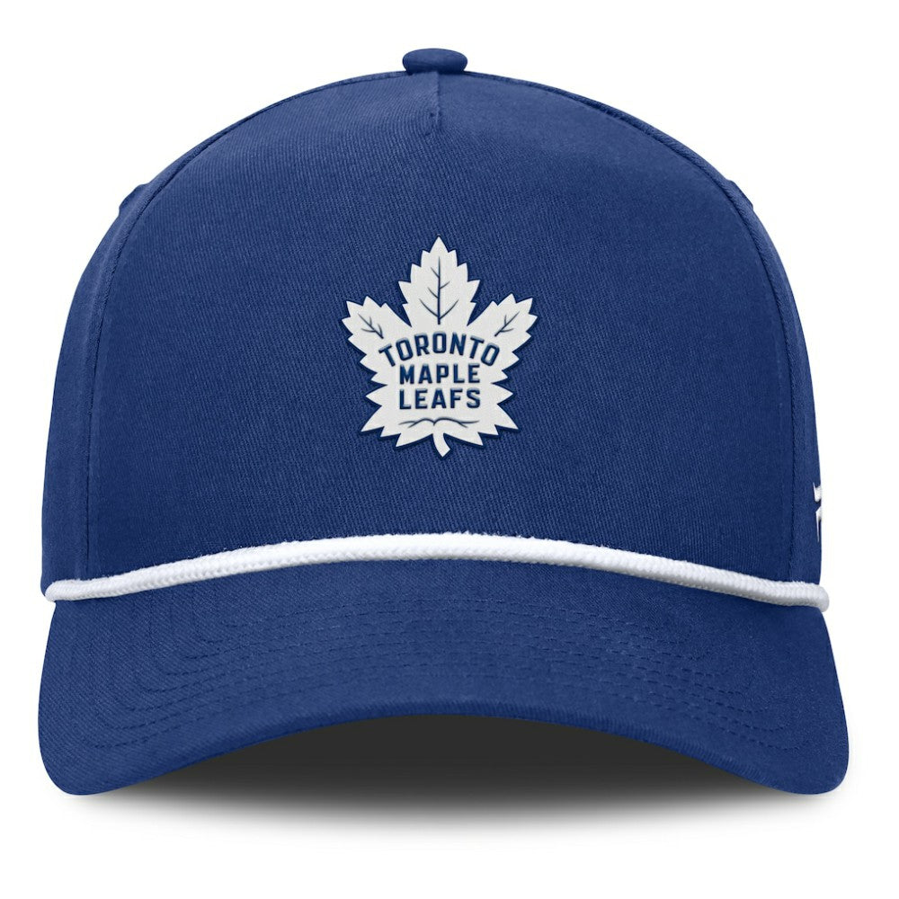 Toronto Maple Leafs Fanatics Authentic Pro Rink Roper A-Frame Adjustable Hat - Blue - NHL