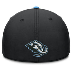 Utah Mammoth Fanatics Authentic Pro Rink Team Code Flex Hat - Black/Light Blue - NHL