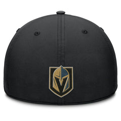 Vegas Golden Knights Fanatics Authentic Pro Rink Team Code Flex Hat - Black/Charcoal - NHL