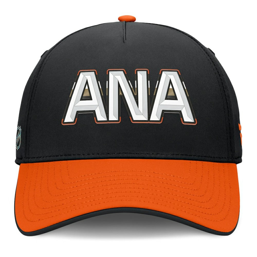 Anaheim Ducks Fanatics Authentic Pro Rink Team Code Flex Hat - Black/Orange - NHL